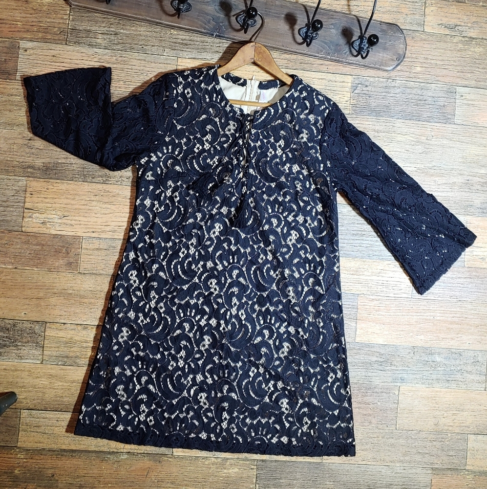Xhilaration lace black dress